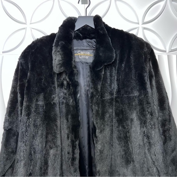 Carole Little Vintage Fur Coat - Picture 2 of 6